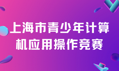 上海市青少年计算机应用操作竞赛